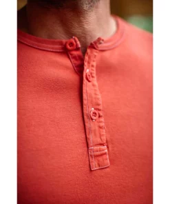 &SONS New Elder Henley Shirt Clothing