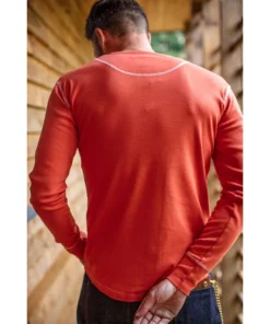&SONS New Elder Henley Shirt Clothing
