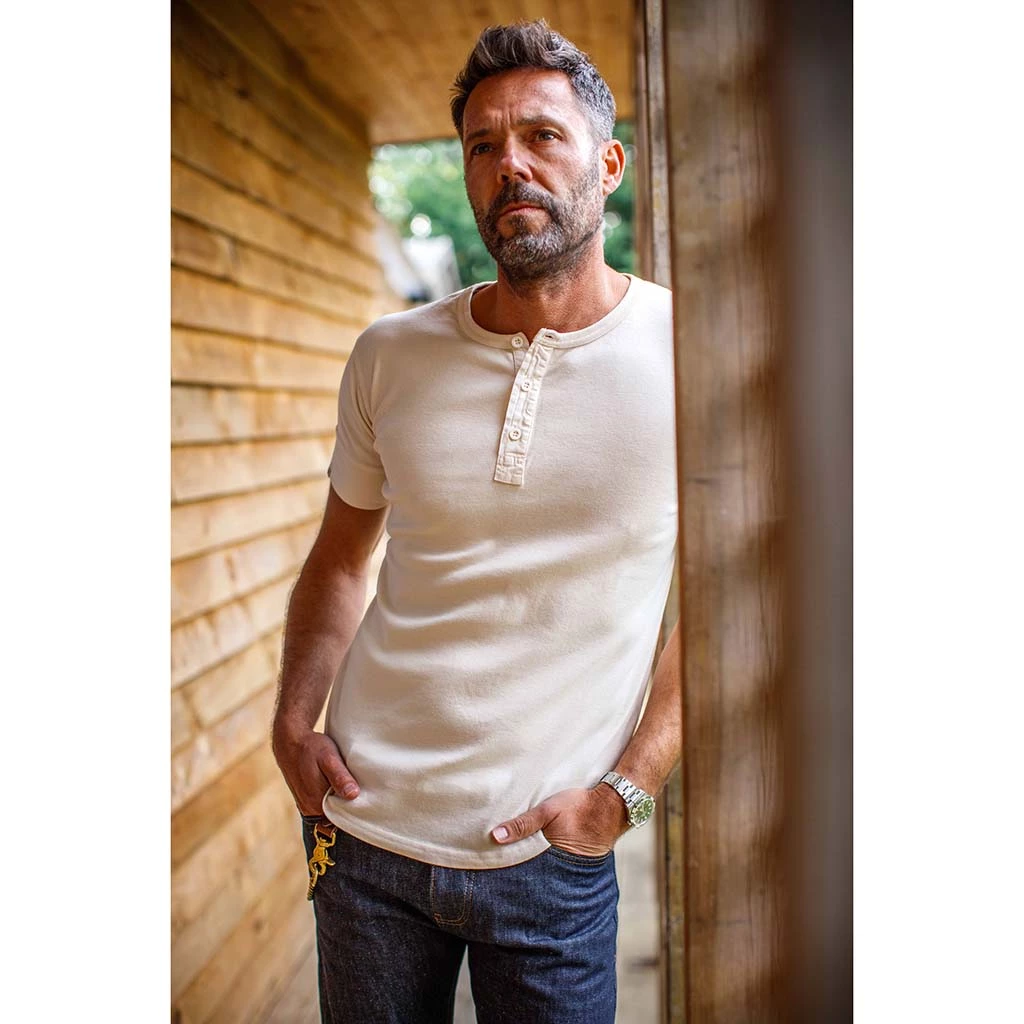 &SONS New Elder Henley Short Sleeve Shirt 5 &SONS New Elder Henley Short Sleeve Shirt