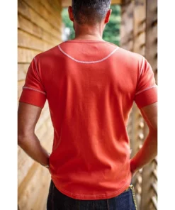 &SONS New Elder Henley Short Sleeve Shirt Clothing