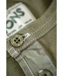 &SONS New Elder Henley Short Sleeve Shirt