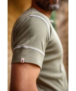 &SONS New Elder Henley Short Sleeve Shirt