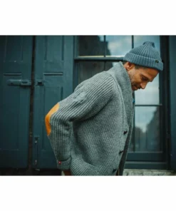 &SONS Pioneer British Wool Cardigan Clothing