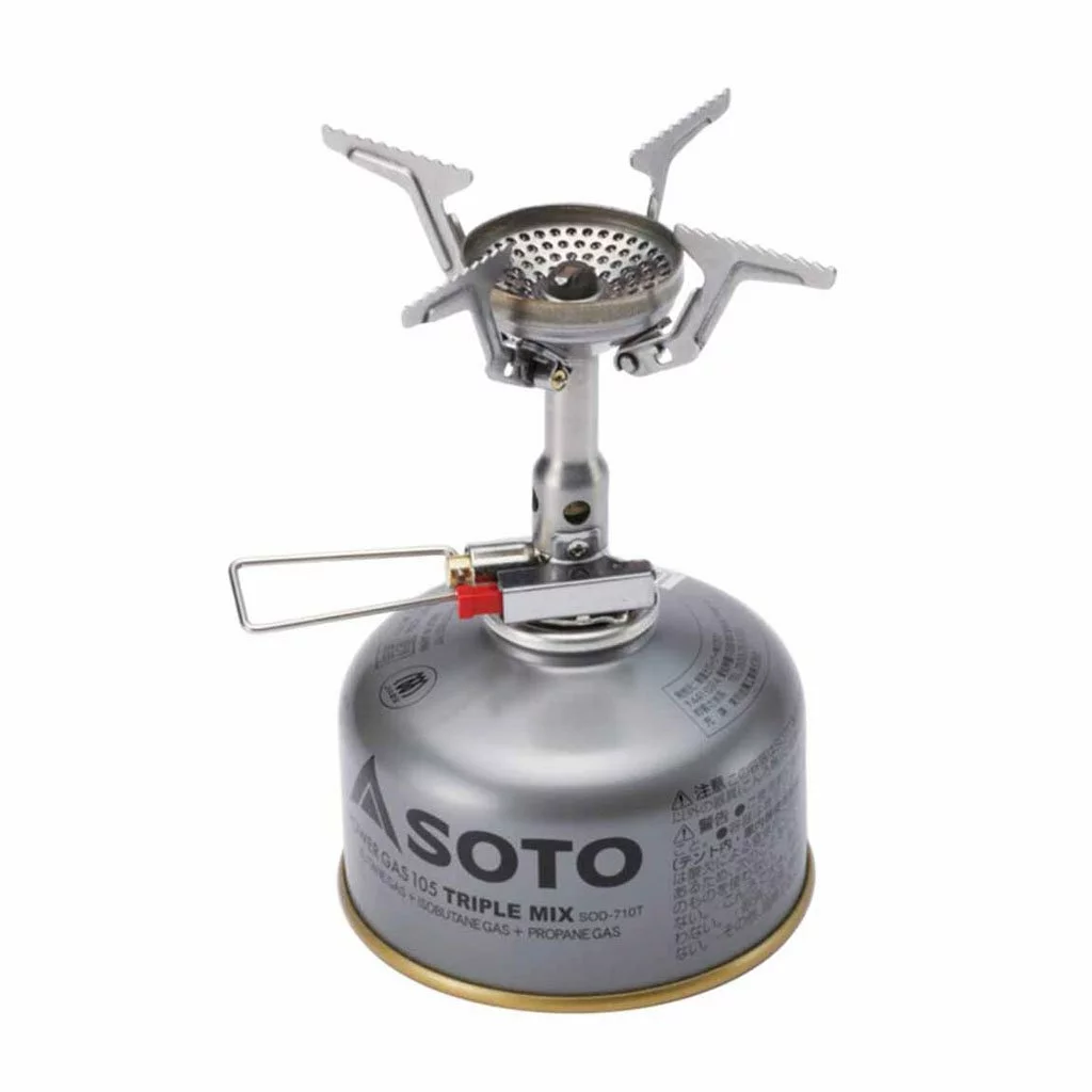 SOTO Outdoors Camping Kit Amicus Stove W/ Stealth Igniter 3 SOTO Outdoors Camping Kit Amicus Stove W/ Stealth Igniter