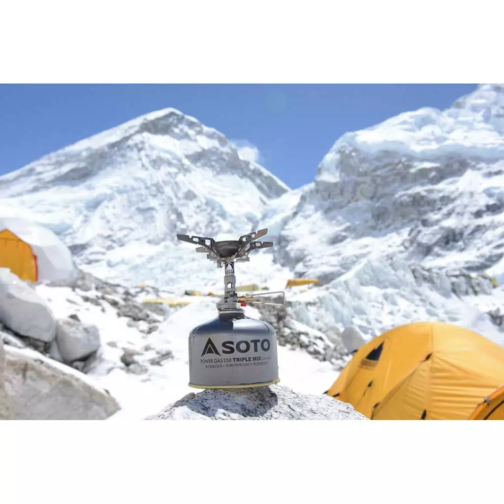 SOTO Outdoors Camping Kit Amicus Stove W/ Stealth Igniter 10 SOTO Outdoors Camping Kit Amicus Stove W/ Stealth Igniter