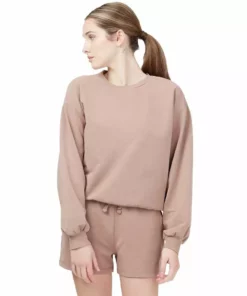 Tentree French Terry Balloon Sleeve Crew | Women's Clothing