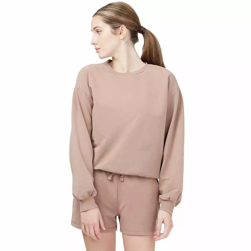 Tentree French Terry Balloon Sleeve Crew | Women's Clothing 3 Tentree French Terry Balloon Sleeve Crew | Women's Clothing