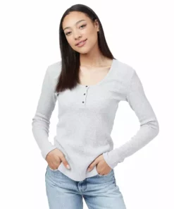 Tentree TreeWaffle Henley Longsleeve | Women's
