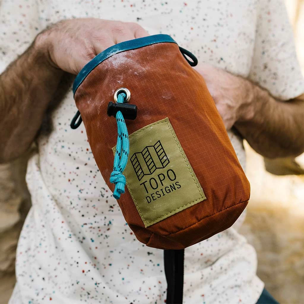 Topo Designs Sustainable Chalk Bag - Mountain 15 Topo Designs Sustainable Chalk Bag - Mountain