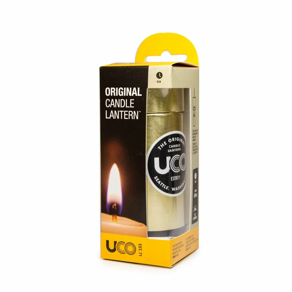 UCO Gear 9 Hour Original Candle Lantern Brass 5 UCO Gear 9 Hour Original Candle Lantern Brass