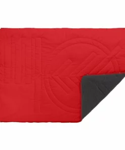 Voited Fleece Pillow Blanket Camping Kit