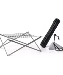 Wolf And Grizzly Camping Kit Grill With Fire Set